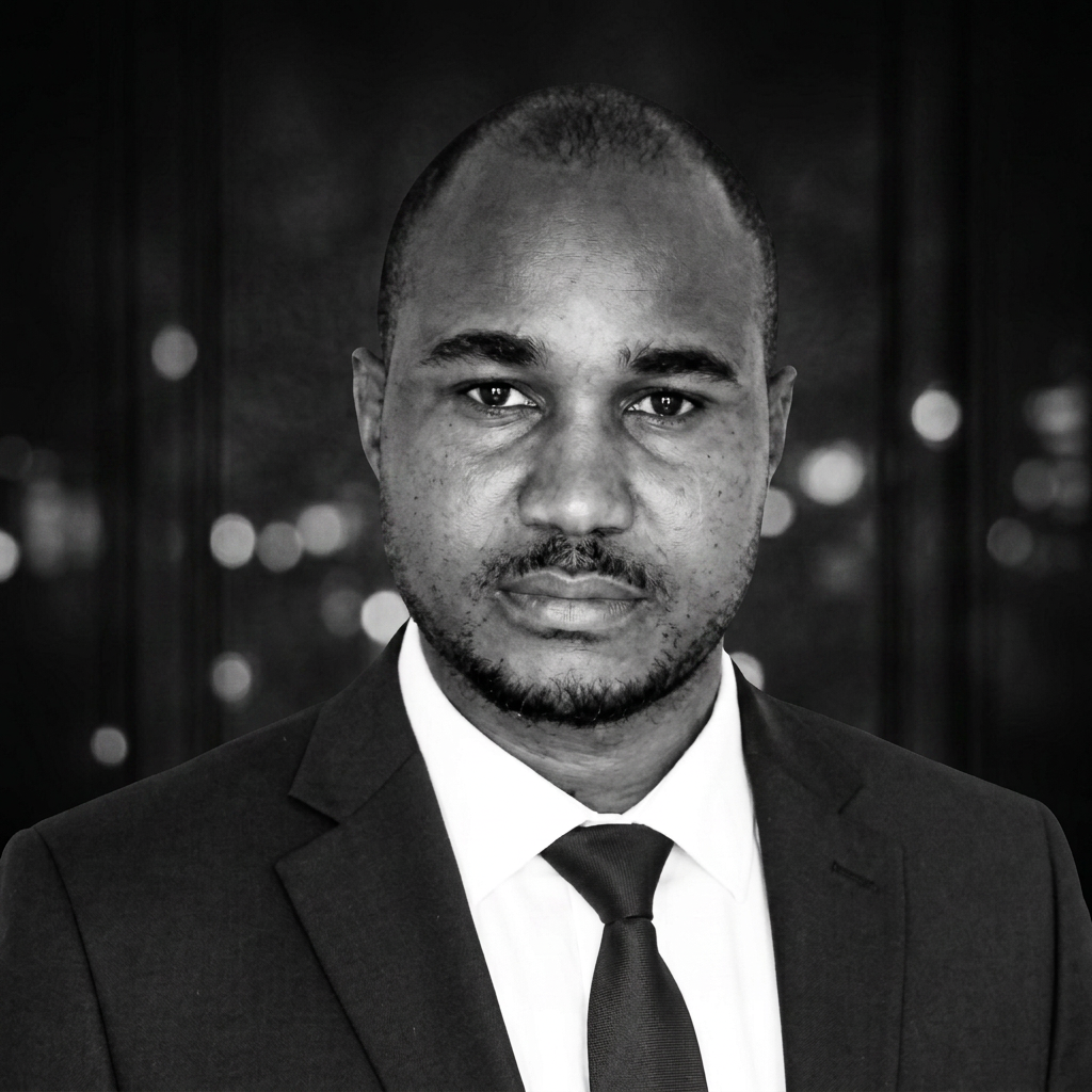 Portrait of Justin Ngowi